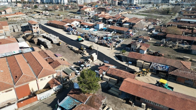 Çorum'da trafiği rahatlatacak yeni bir bağlantı yolu daha açıldı