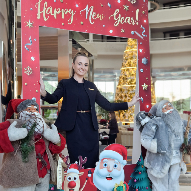 Antalya'da Noel ve yılbaşı renkliliği