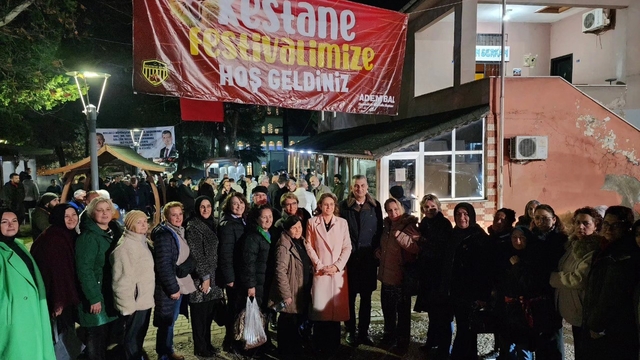 Gölcük'te kestane şöleni