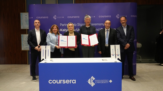 Hasan Kalyoncu Üniversitesi'nden 'Coursera' ile iş birliği