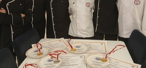Gastronomi Festivali’nde madalyaları topladılar