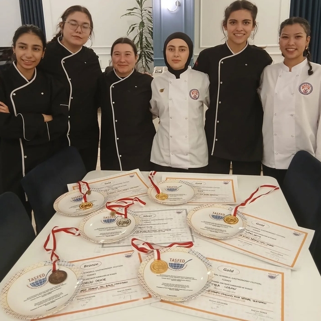 Gastronomi Festivali'nde madalyaları topladılar