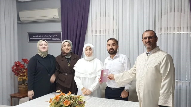 Söke Müftülüğü'nde 2025 yılında 100 çift 'evet' dedi