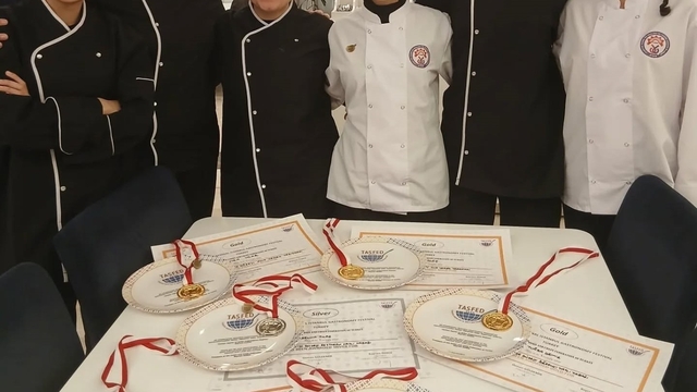 Gastronomi Festivali'nde madalyaları topladılar