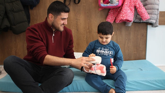 Özel çocuklara özel ziyaret