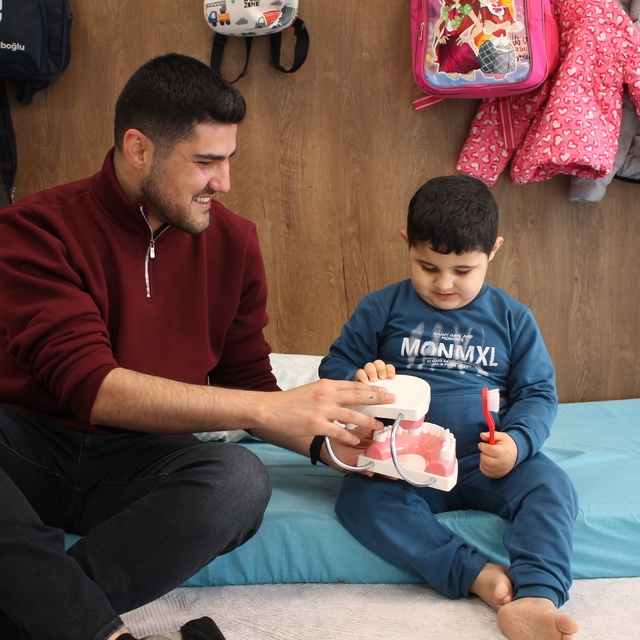 Özel çocuklara özel ziyaret