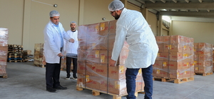 Vanlı arıcı Dubai'ye 16,5 ton petek bal gönderdi