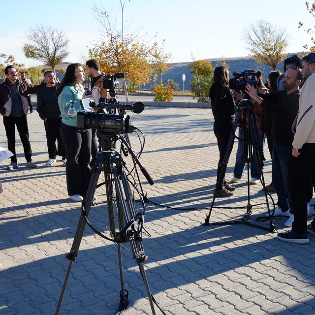 Mobil Basın Evi Gaziantep'te öğrencilerle buluştu