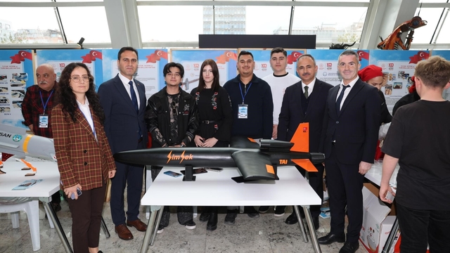 BŞEÜ' nün geliştirdiği İHA projeleri sergide ilgi odağı oldu