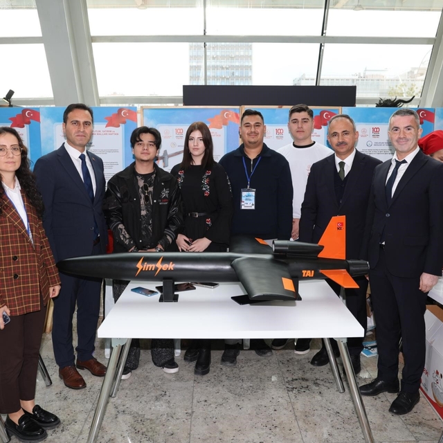 BŞEÜ' nün geliştirdiği İHA projeleri sergide ilgi odağı oldu