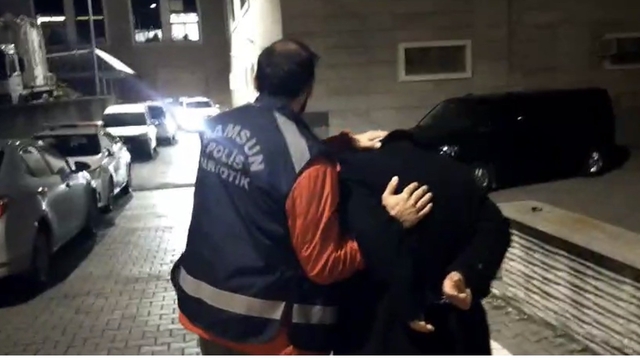 Samsun'da uyuşturucudan 12 buçuk yıl cezası bulunan şahıs yakalandı