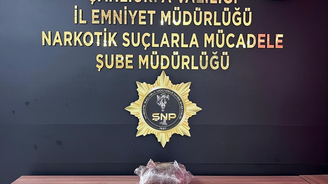 Şanlıurfa'da 2 kilo 150 gram uyuşturucu ele geçirildi