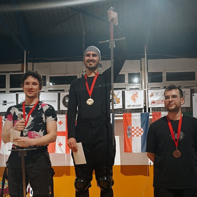 Eskişehirli sporcu, uzun kılıç kategorisinde 3. oldu