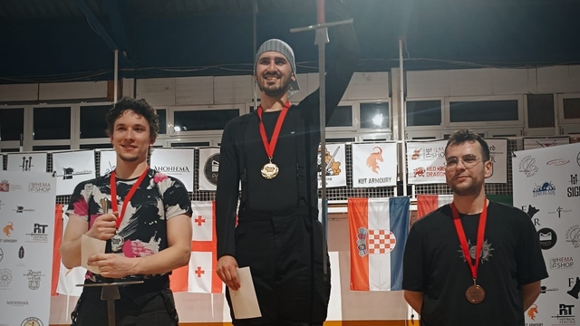 Eskişehirli sporcu, uzun kılıç kategorisinde 3. oldu