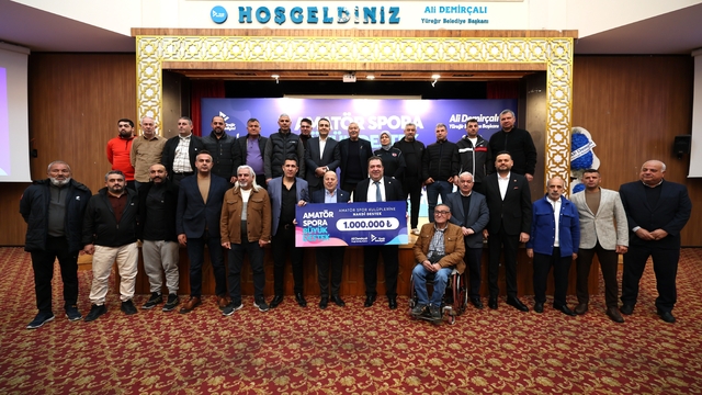 Yüreğir Belediyesinden amatör spora 1 milyon TL'lik destek