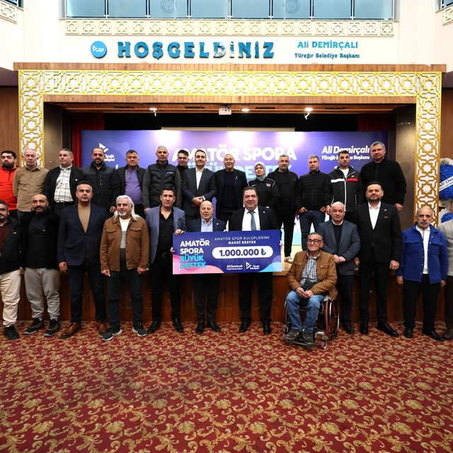 Yüreğir Belediyesinden amatör spora 1 milyon TL'lik destek