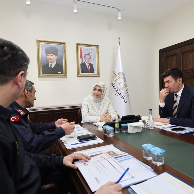 Afyonkarahisar'da asayiş toplantısı