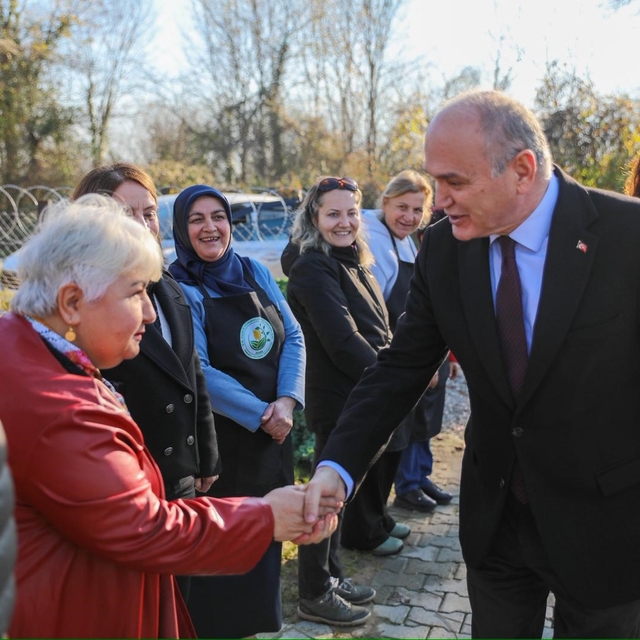 Başkan Özlü, girişimci kadınlarla bir araya geldi