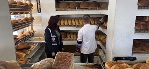 Trabzon'da fırınlarda gramaj ve fiyat denetimi yapıldı