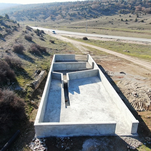 Oklubalı Mahallesi'ne modern koyun yıkama alanı