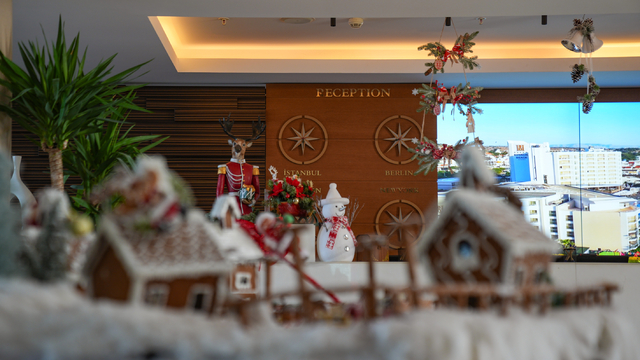 Çeşme'de otellerde yılbaşı öncesi doluluk yüzde 80'e ulaştı