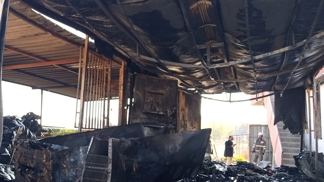 Adana'da müstakil evde çıkan yangın söndürüldü