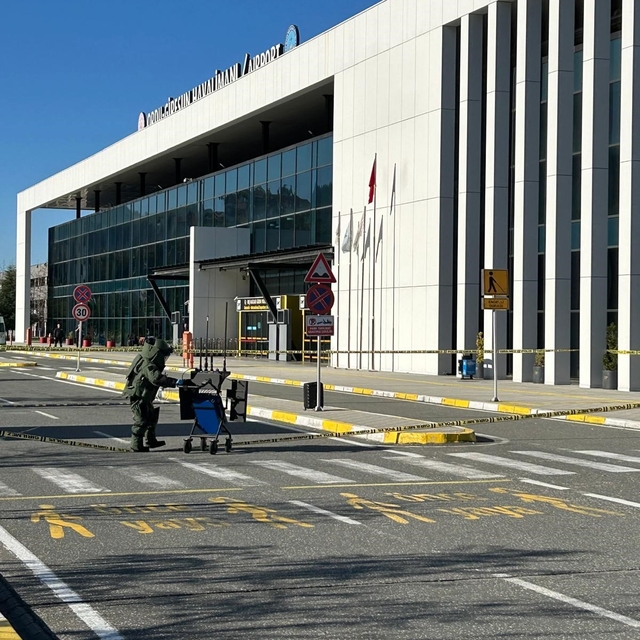 Ordu-Giresun Havalimanında acil durum tatbikatı