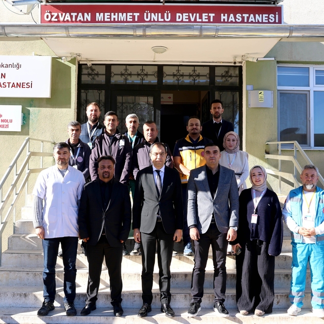 İl Sağlık Müdürü Dr. Erşan; Özvatan'daki sağlık hizmetlerini yerinde değerl...