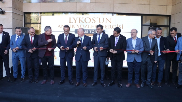 'Lykos'un Antik Yüzleri' sergisi Denizli'de açıldı