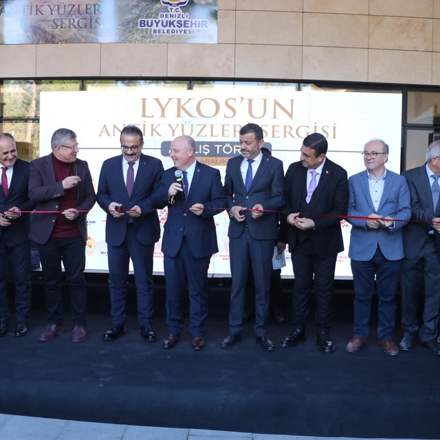 'Lykos'un Antik Yüzleri' sergisi Denizli'de açıldı
