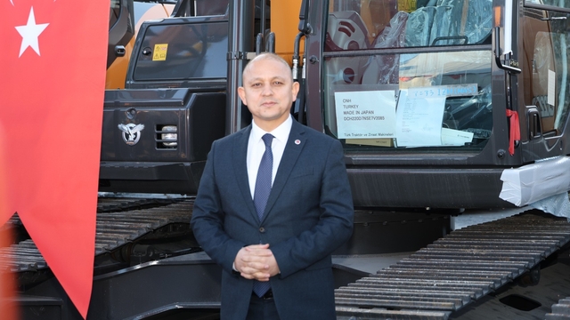 TBB'den Kırıkkale Belediyesi'ne 8 milyon liralık ekskavatör hibesi