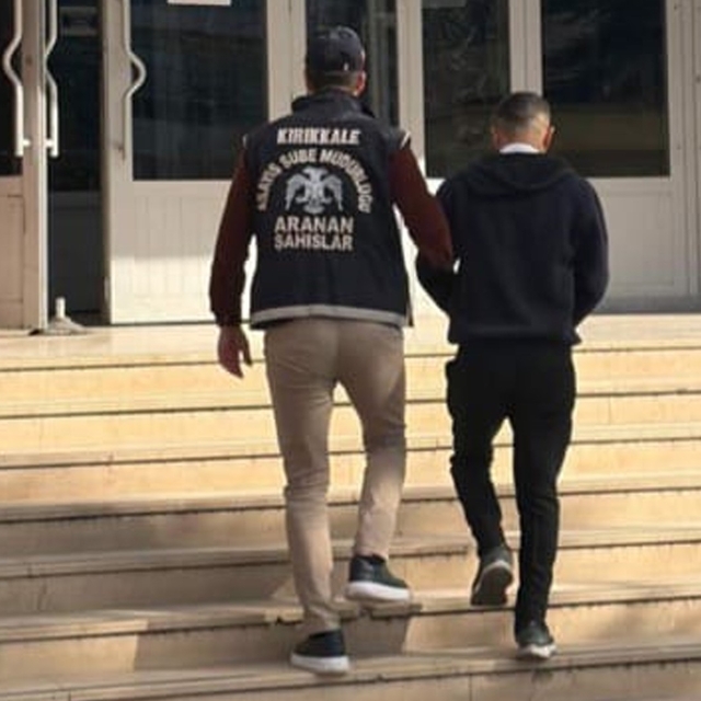 Kırıkkale'de 11 yıl 3 ay hapis cezası bulunan firari hükümlü yakalandı