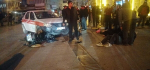 Isparta'da otomobille motosiklet çarpıştı: 2 yaralı