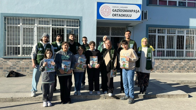 Çarşamba'da teknoloji bağımlılığına karşı farkındalık projesi düzenlendi