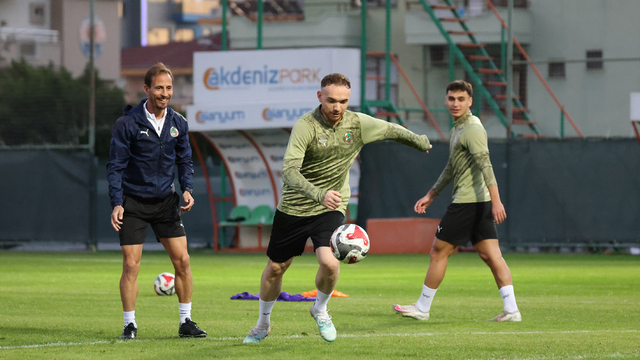 Alanyaspor, Fatih Karagümrük maçı hazırlıklarına başladı