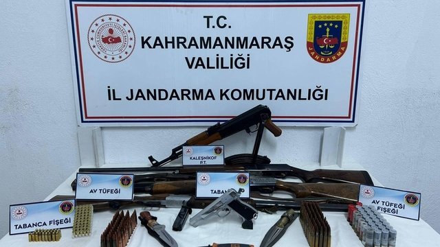 Kahramanmaraş'ta silah kaçakçılığı operasyonunda yakalanan 1 zanlı tutuklandı