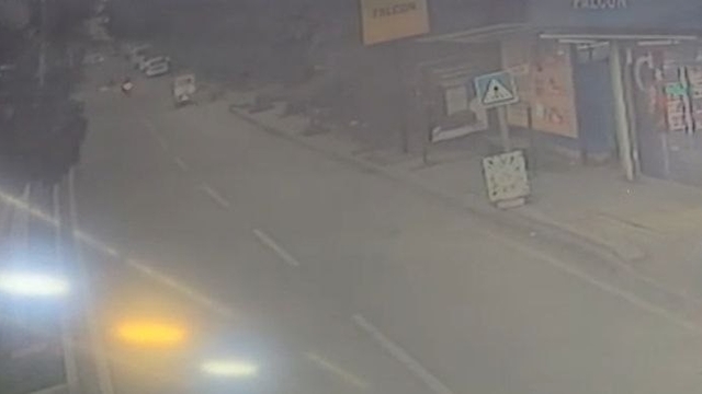 Adana'da motosikletlin hayatını kaybettiği kazanın görüntüleri ortaya çıktı