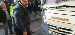 Havalı korna kullandığı anlaşılınca kesilen cezaya öfkelenip, defalarca kornaya basarak uzaklaştı