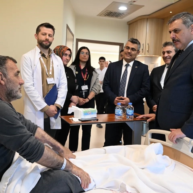 Hastalara moral ziyareti