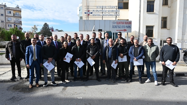 TEDAŞ, Kıbrıs Türk Elektrik Kurumu personeline elektrik ve iş güvenliği eğitimi verdi