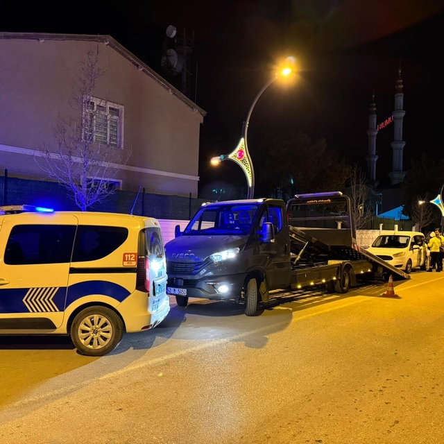 Kulu'da trafik denetimleri