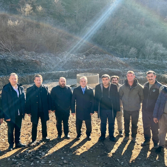 Bozüyük'te köy yatırımları yerinde incelendi