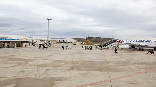Amasya Merzifon Havalimanı Kasım ayında 14 bin 74 yolcuya hizmet verdi