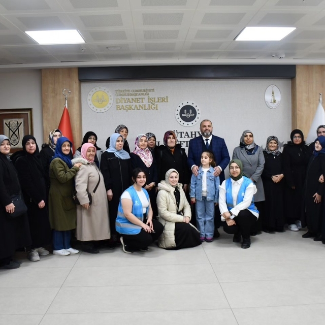 Kütahya'da özel öğrencilerden anlamlı ziyaret