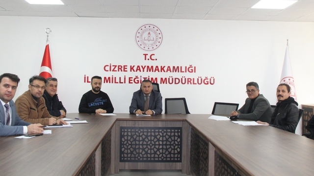 Cizre'de açıköğretim sınavları öncesi koordinasyon toplantısı
