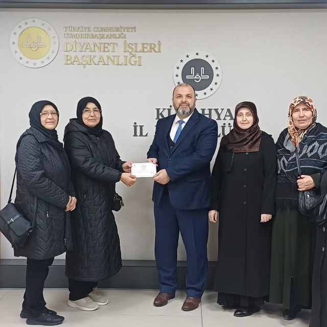 Kütahya'da Kur'an Kursu kursiyerlerinden Gazze'ye destek