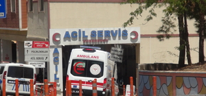 Otomobiliyle seyir halindeyken yorgun mermi isabet etti