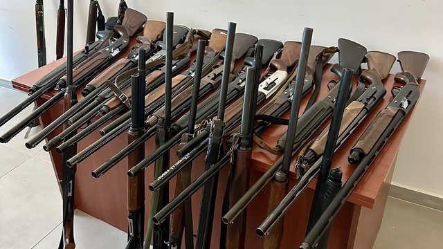 Bayburt'ta 25 av tüfeği ihale usulüyle satıldı