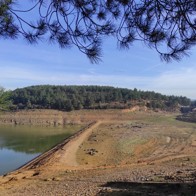 Keşan'a içme suyu sağlanan barajdan artık su alınamıyor