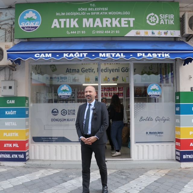 Söke Belediyesi'nden 2025 yılında 75 tonu bulan geri kazanım